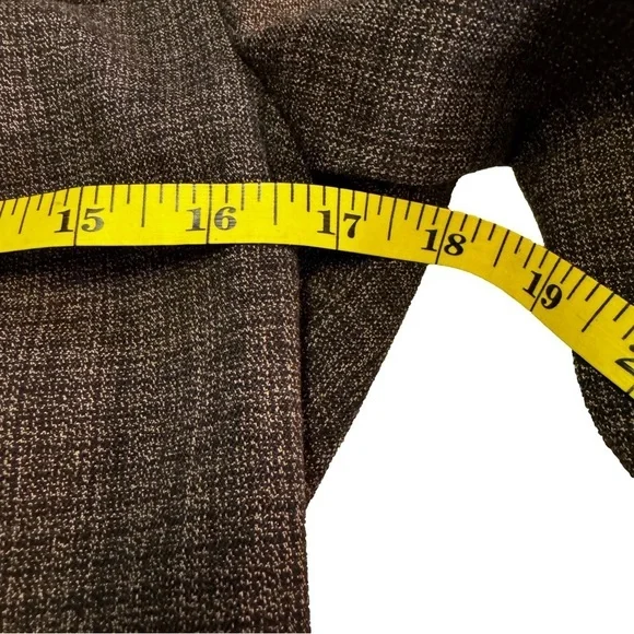 Vintage BCX Women's Brown Tweed Skirt Suit Set Skirt SZ 5 Jacket Size Large NWT - Picture 15 of 16